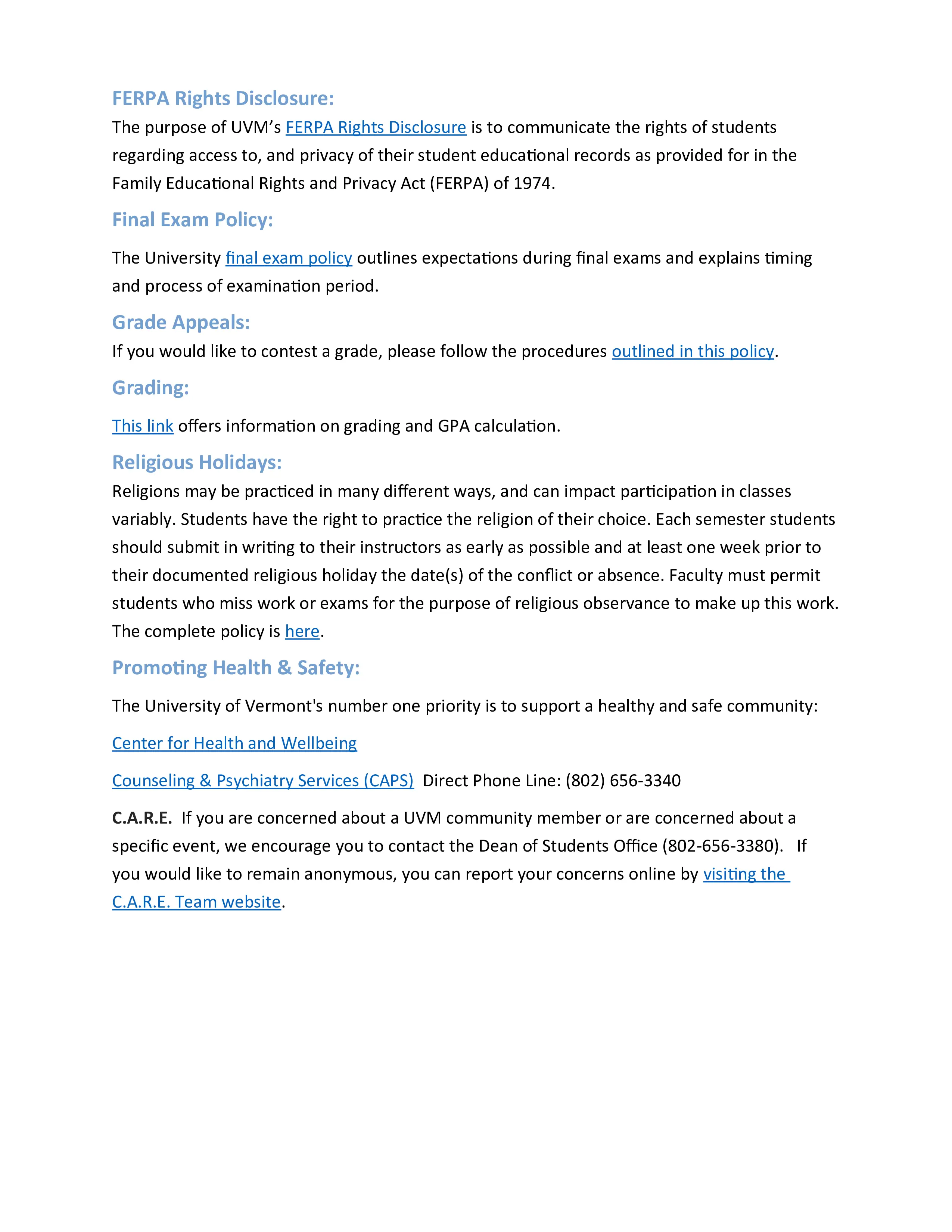 Syllabus 7